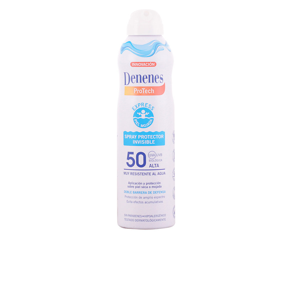 Apsauginis Purškiklis nuo saulės Denenes 5628 Spf 50, 250 ml цена и информация | Kremai nuo saulės | pigu.lt