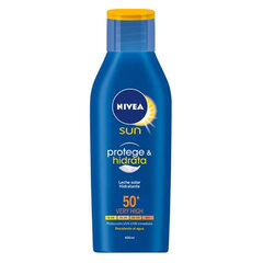 Kremas nuo saulės Nivea Spf 50+, 200 ml kaina ir informacija | Kremai nuo saulės | pigu.lt