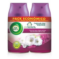 Air Wick iriso ir satino šilko kvapo papildymas, 2x250 ml kaina ir informacija | Oro gaivikliai | pigu.lt