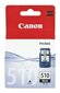 Rašalo kasetė CANON PG-510, juoda цена и информация | Kasetės rašaliniams spausdintuvams | pigu.lt