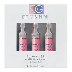 Stangrinančios veido odą ampulės Dr. Grandel Forever 39 3 x 3 ml kaina ir informacija | Veido aliejai, serumai | pigu.lt