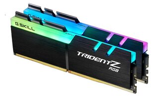 G.Skill Trident Z RGB DDR4, 2x8GB, 3200MHz, CL16 (F4-3200C16D-16GTZRX ) kaina ir informacija | Operatyvioji atmintis (RAM) | pigu.lt