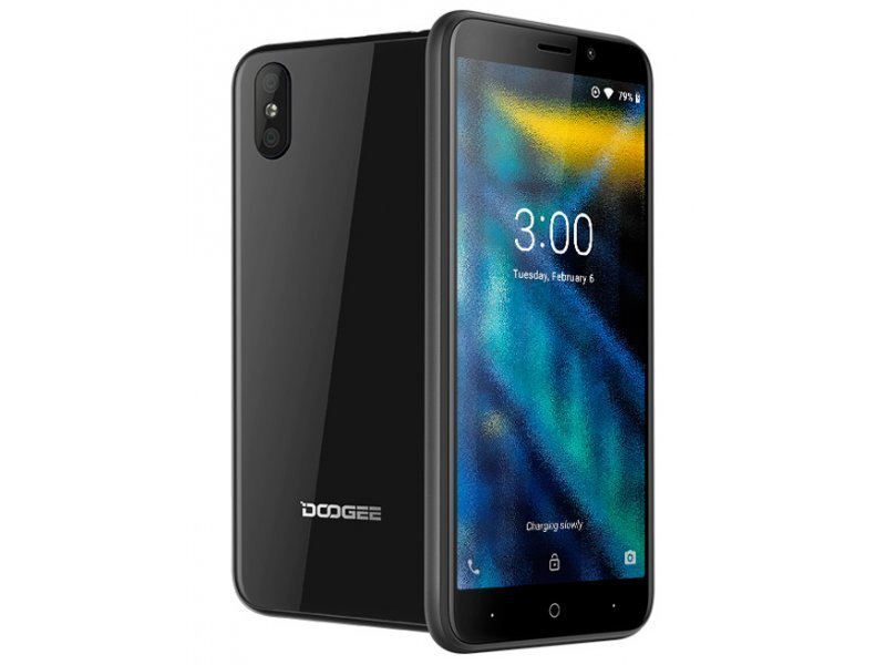 DOOGEE X50, 1/8 GB, Juoda цена и информация | Mobilieji telefonai | pigu.lt