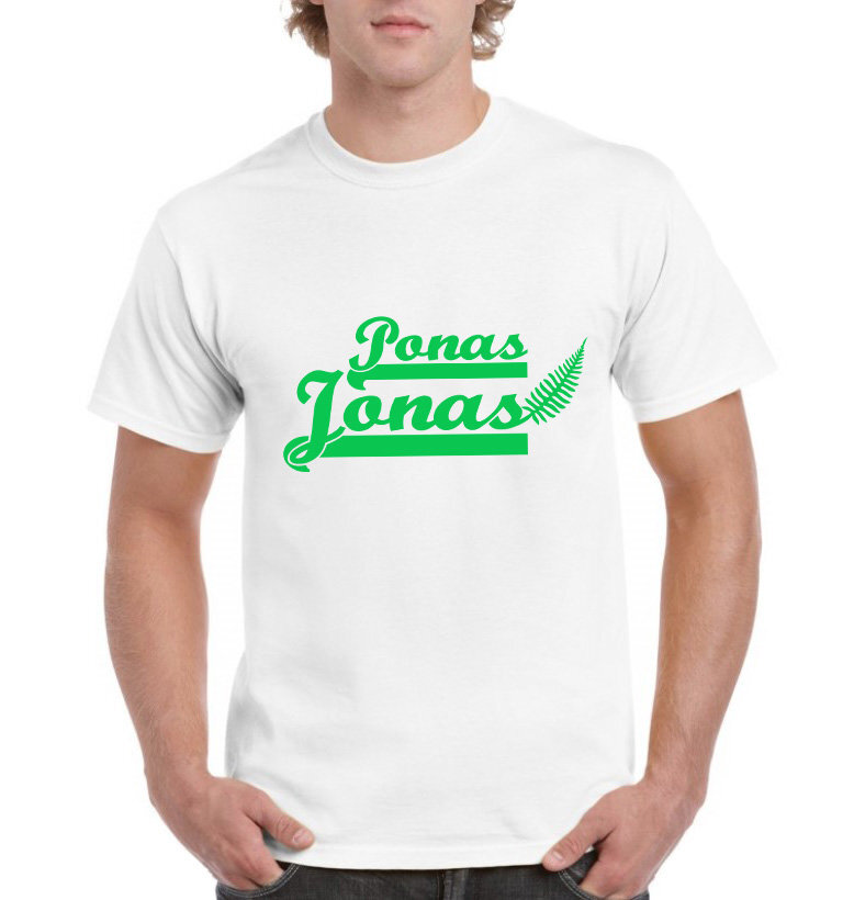 Marškinėliai "Ponas Jonas" kaina ir informacija | Originalūs marškinėliai | pigu.lt