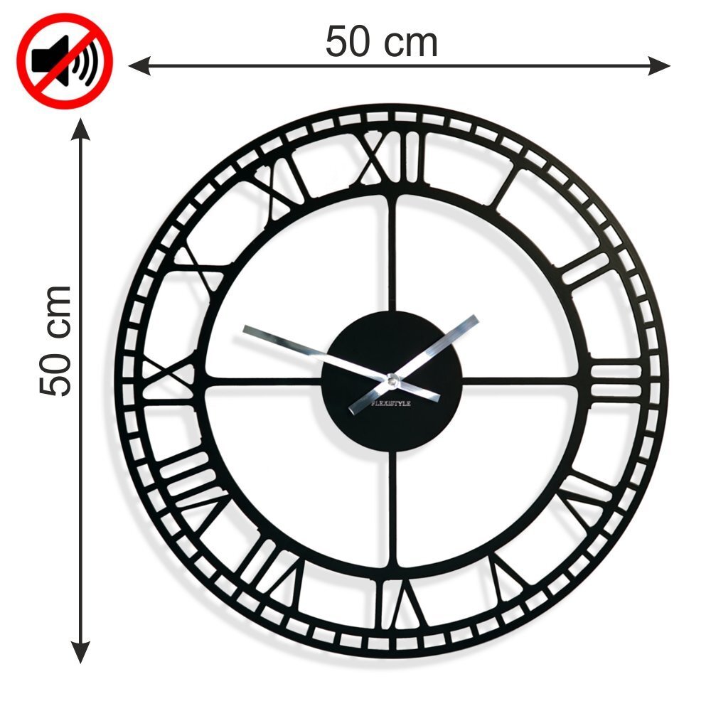 Sieninis laikrodis Metalinis Vintažas Retro цена и информация | Laikrodžiai | pigu.lt