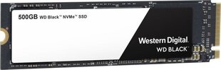 Western Digital WD Black 500GB PCIe x4 NVMe (WDS500G2X0C) цена и информация | Внутренние жёсткие диски (HDD, SSD, Hybrid) | pigu.lt