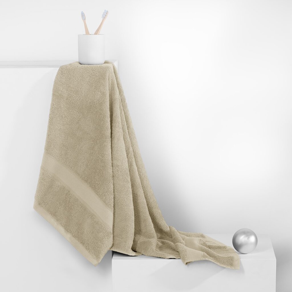 DecoKing rankšluostis BAMBY, 70x140 cm, beige kaina ir informacija | Rankšluosčiai | pigu.lt