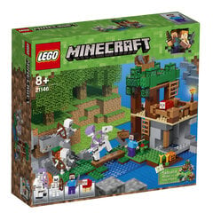 21146 LEGO® Minecraft Skeleto ataka kaina ir informacija | Konstruktoriai ir kaladėlės | pigu.lt