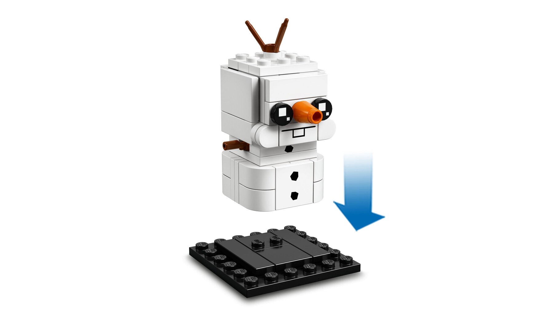 41618 LEGO® BRICKHEADZ Ana ir Olafas цена и информация | Konstruktoriai ir kaladėlės | pigu.lt