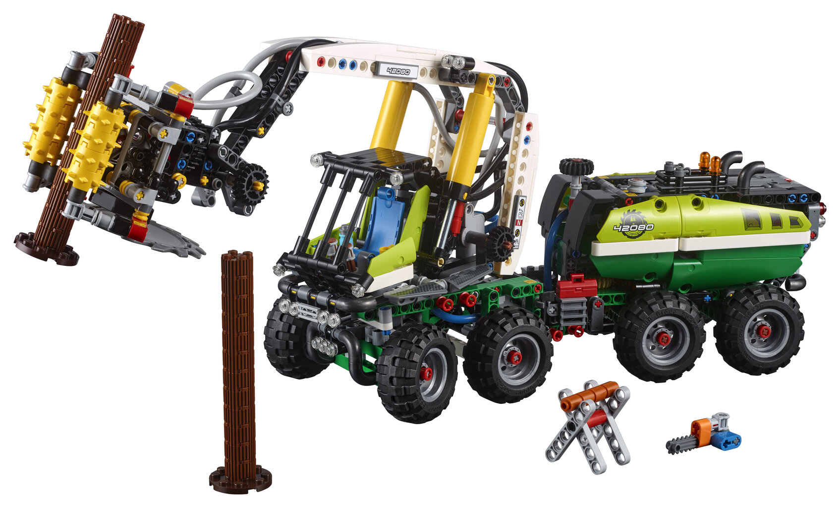 42080 LEGO® Technic Miško mašina kaina ir informacija | Konstruktoriai ir kaladėlės | pigu.lt