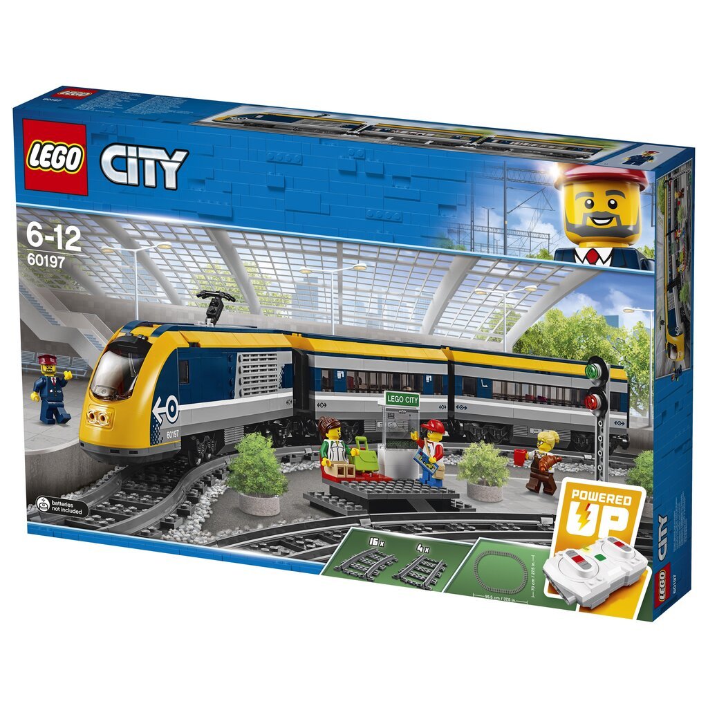 60197 LEGO® City Keleivinis traukinys kaina ir informacija | Konstruktoriai ir kaladėlės | pigu.lt