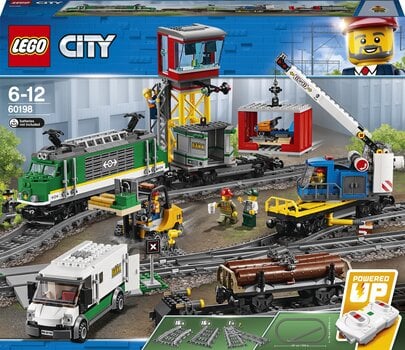 60198 LEGO® City Товарный поезд цена и информация | Конструкторы и кубики | pigu.lt
