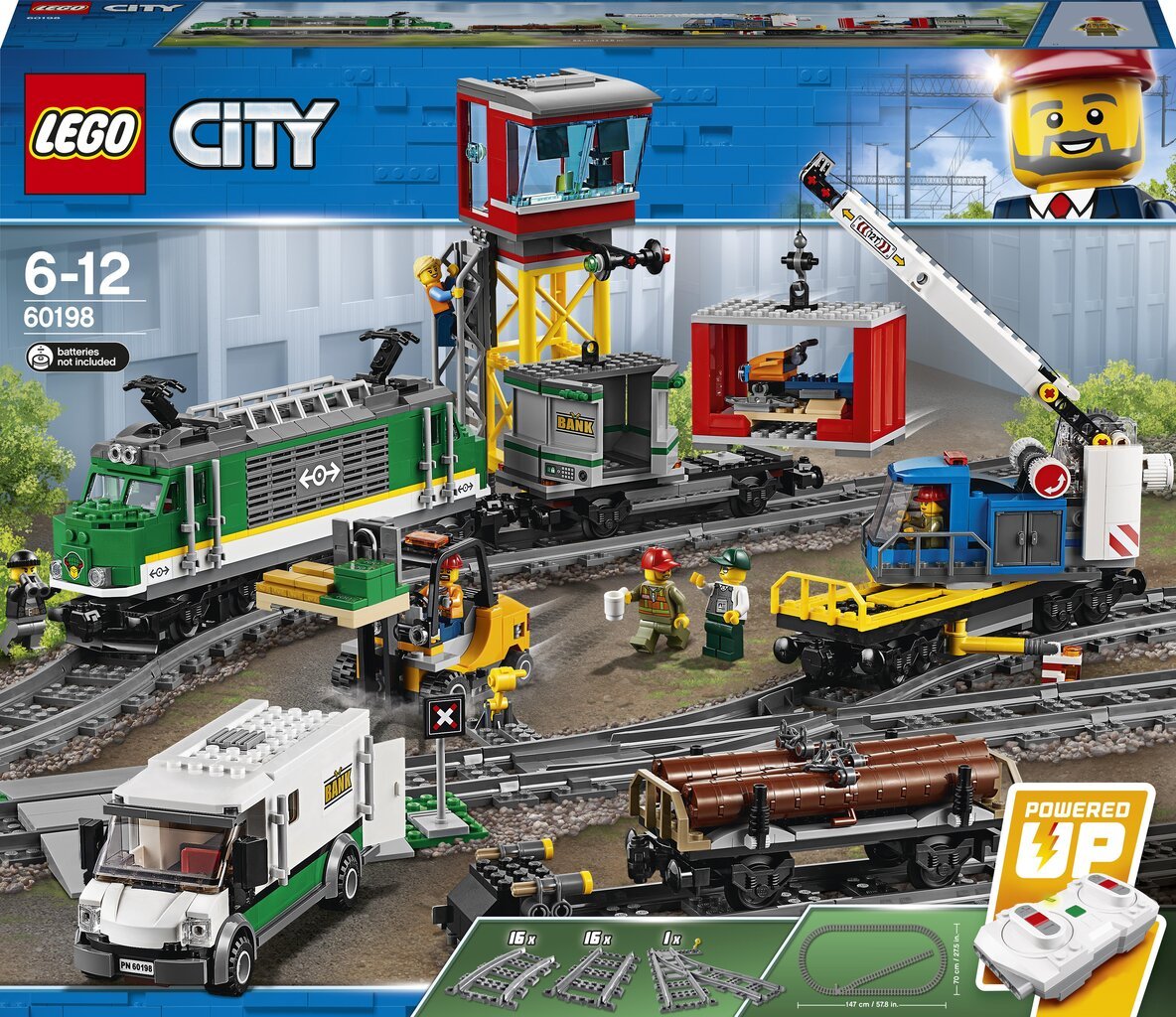 60198 LEGO® City Товарный поезд цена | pigu.lt