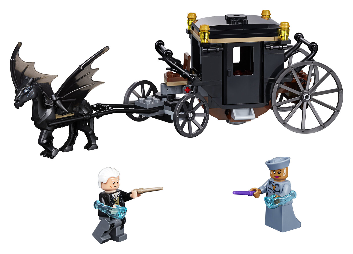 75951 LEGO® Harry Potter Grindelwaldo pabėgimas kaina ir informacija | Konstruktoriai ir kaladėlės | pigu.lt