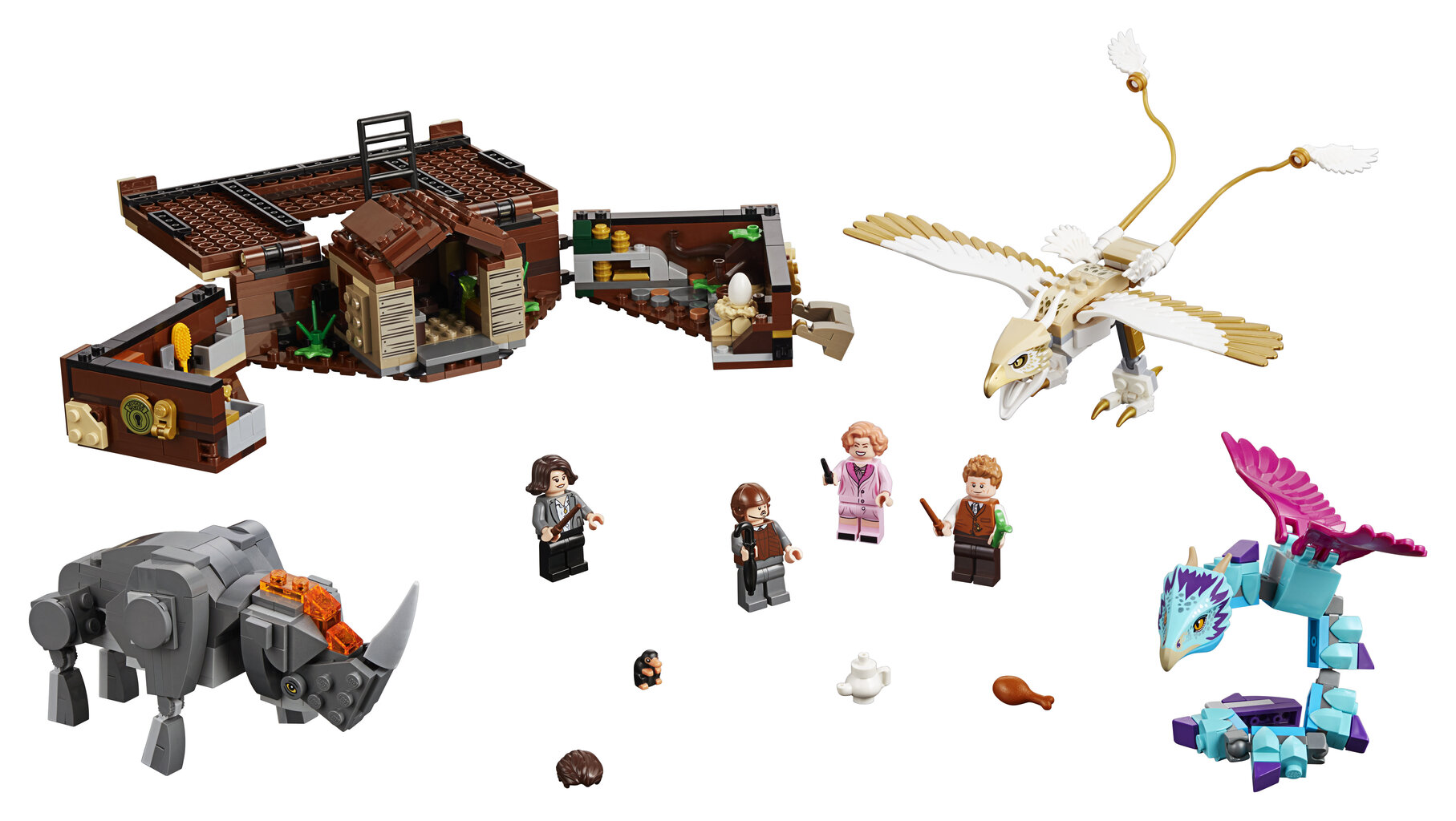 75952 LEGO® Harry Potter Magiškas lagaminas kaina ir informacija | Konstruktoriai ir kaladėlės | pigu.lt