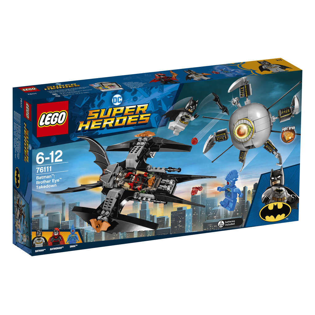 76111 LEGO® Super Heroes Betmenas Brolio akies pralaimėjimas kaina ir informacija | Konstruktoriai ir kaladėlės | pigu.lt