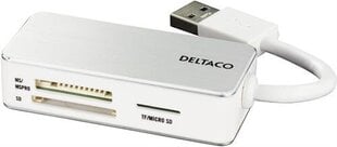 Kortelių skaitytuvas Deltaco UCR-147 kaina ir informacija | Adapteriai, USB šakotuvai | pigu.lt