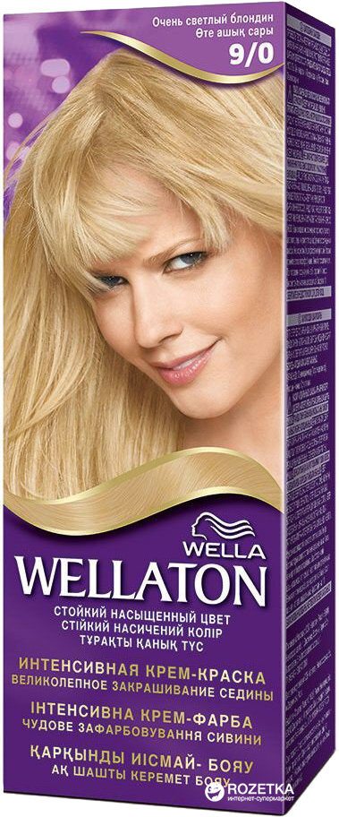 Plaukų dažai Wella Wellaton 100 g, 9/0 Very Light Blonde цена и информация | Plaukų dažai | pigu.lt