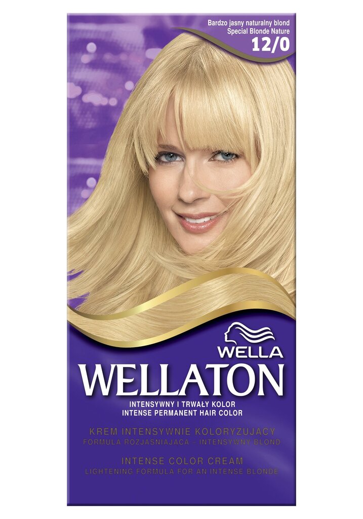 Plaukų dažai Wella Wellaton 100 g, 12/0 Special Blonde Nature kaina ir informacija | Plaukų dažai | pigu.lt