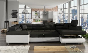 Универсальный угловой диван Letto, коричневый цена и информация | Угловые диваны | pigu.lt