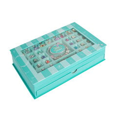 Papuošalų dėžutė su priedais Smiki, mėtinė kaina ir informacija | Žaislai mergaitėms | pigu.lt