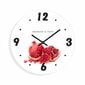 Sieninis laikrodis su spauda Granatai kaina ir informacija | Laikrodžiai | pigu.lt