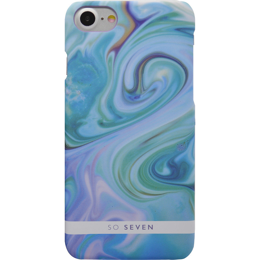 Apple iPhone 7/8 Fashion Carrare Marble Cover By So Seven Blue kaina ir informacija | Telefono dėklai | pigu.lt