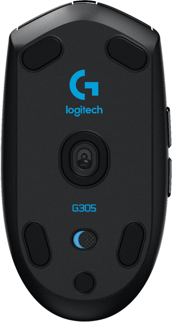 Logitech G305 EER2, juoda цена и информация | Pelės | pigu.lt