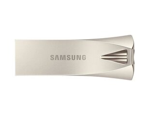 Samsung Bar Plus 256GB USB 3.1 Silver kaina ir informacija | Samsung Duomenų laikmenos | pigu.lt