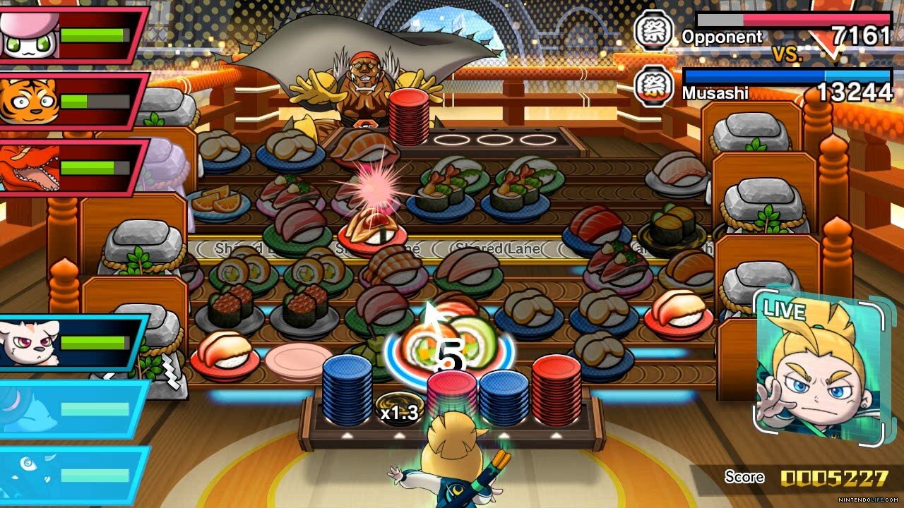 Компьютерная игра Sushi Striker: The Way of Sushido NSW цена | pigu.lt