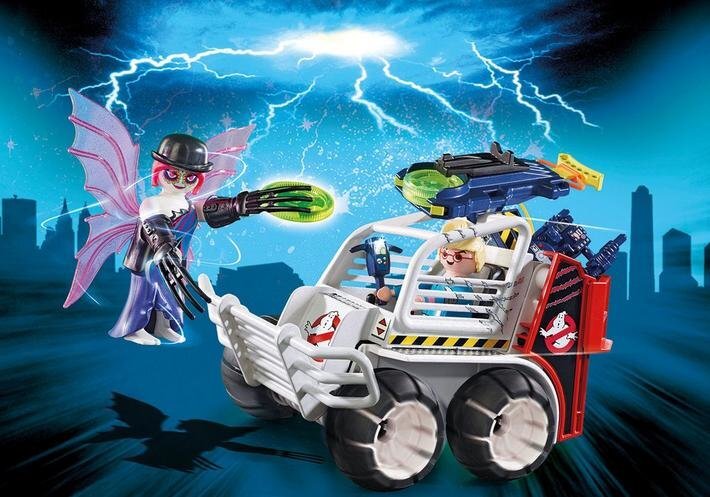 9386 PLAYMOBIL® The Real Ghostbusters Spengler ir automobilis-narvas kaina ir informacija | Konstruktoriai ir kaladėlės | pigu.lt