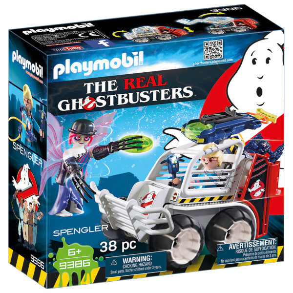 9386 PLAYMOBIL® The Real Ghostbusters Spengler ir automobilis-narvas kaina ir informacija | Konstruktoriai ir kaladėlės | pigu.lt