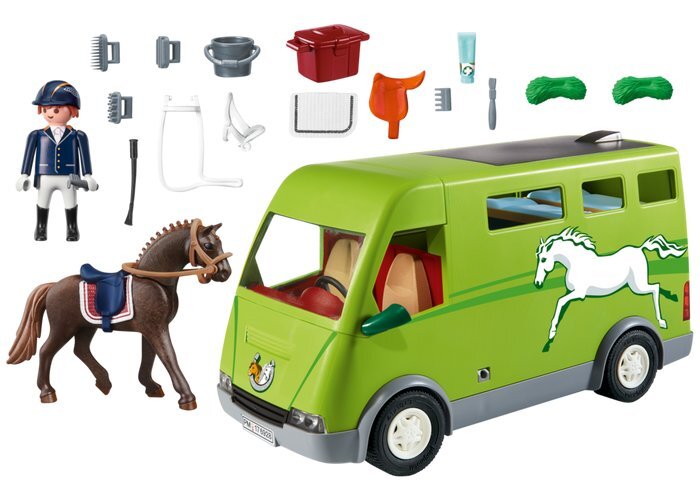 6928 PLAYMOBIL® Country, Žirgų transportavimo automobilis kaina ir informacija | Konstruktoriai ir kaladėlės | pigu.lt