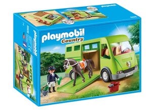 6928 PLAYMOBIL® Country, Žirgų transportavimo automobilis цена и информация | Конструкторы и кубики | pigu.lt