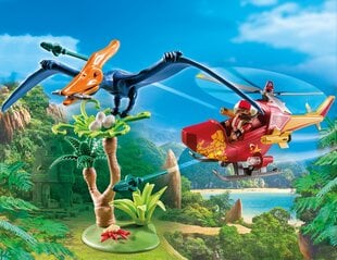 Playmobil 9430 - The Explorers Helicopter With Pterosaur цена и информация | Конструкторы и кубики | pigu.lt