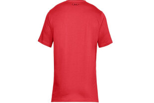 Футболка мужская Under Armor, красная цена и информация | Мужские футболки | pigu.lt