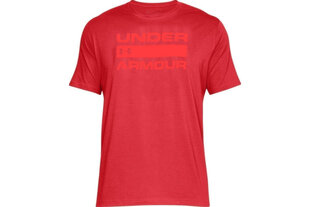 Футболка мужская Under Armor, красная цена и информация | Мужские футболки | pigu.lt