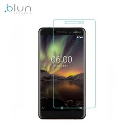 Защитное стекло дисплея «9H Tempered Glass», Nokia 6.1/6 2018 цена и информация | Защитные пленки для телефонов | pigu.lt