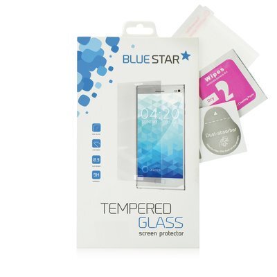 Grūdinto stiklo ekrano apsauga BlueStar Tempered Glass 9H Extra Shock, skirta Samsung J400F Galaxy J4 (2018) telefonui, skaidri цена и информация | Apsauginės plėvelės telefonams | pigu.lt