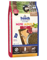 BOSCH Petfood Mini Adult Lamb & Rice 1kg+1kg kaina ir informacija | Sausas maistas šunims | pigu.lt