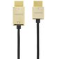 Deltaco HDMI-1043-K, HDMI, 3 m kaina ir informacija | Kabeliai ir laidai | pigu.lt