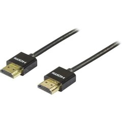 Deltaco HDMI-1093-K, HDMI, 3 м цена и информация | Кабели и провода | pigu.lt