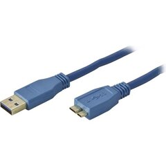 Deltaco USB3-030-K kaina ir informacija | Laidai telefonams | pigu.lt