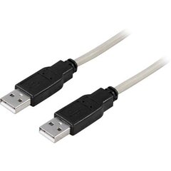 Deltaco USB2-8, USB 2.0, 2m kaina ir informacija | Kabeliai ir laidai | pigu.lt