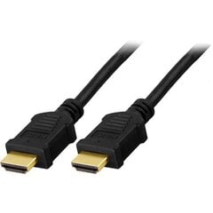 Deltaco HDMI-1050-K, HDMI, 5 m цена и информация | Кабели и провода | pigu.lt