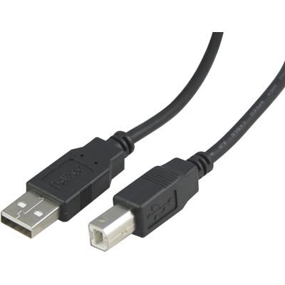 USB kabelis Deltaco USB-218S, USB 2.0 A male - B male, 2 m цена и информация | Kabeliai ir laidai | pigu.lt