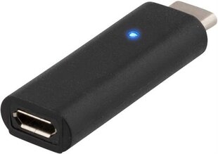 Adapteris Deltaco USBC-1202, USB C - micro USB Type B kaina ir informacija | Adapteriai, USB šakotuvai | pigu.lt