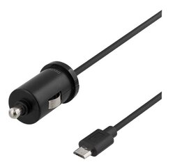 Deltaco USB-CAR97, micro USB, 2.4A, 1.0m kaina ir informacija | Krovikliai telefonams | pigu.lt