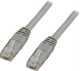 Patch kabelis Deltaco TP-60, RJ45 UTP (CAT 6), 0.5 m kaina ir informacija | Kabeliai ir laidai | pigu.lt