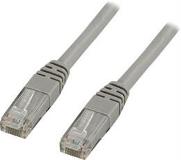 Patch kabelis Deltaco TP-610, RJ45 UTP (CAT 6), 10 m цена и информация | Кабели и провода | pigu.lt